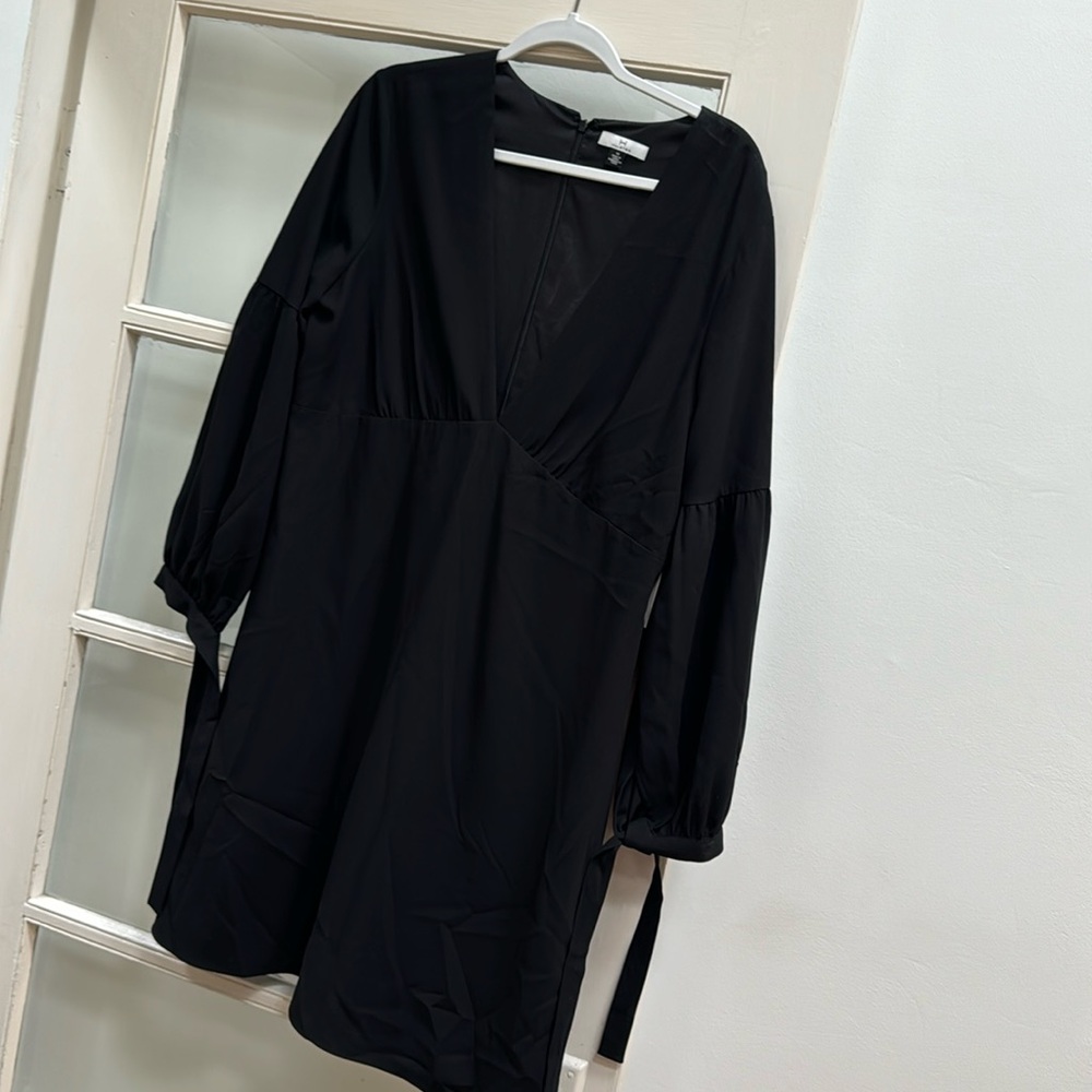 H by Halston black dress
